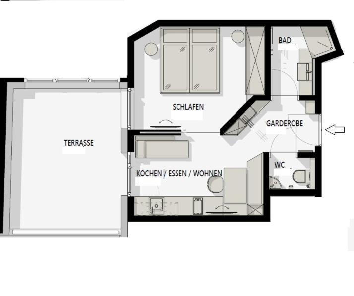 Appartements Aurikel Corso Ischgl Ruang foto