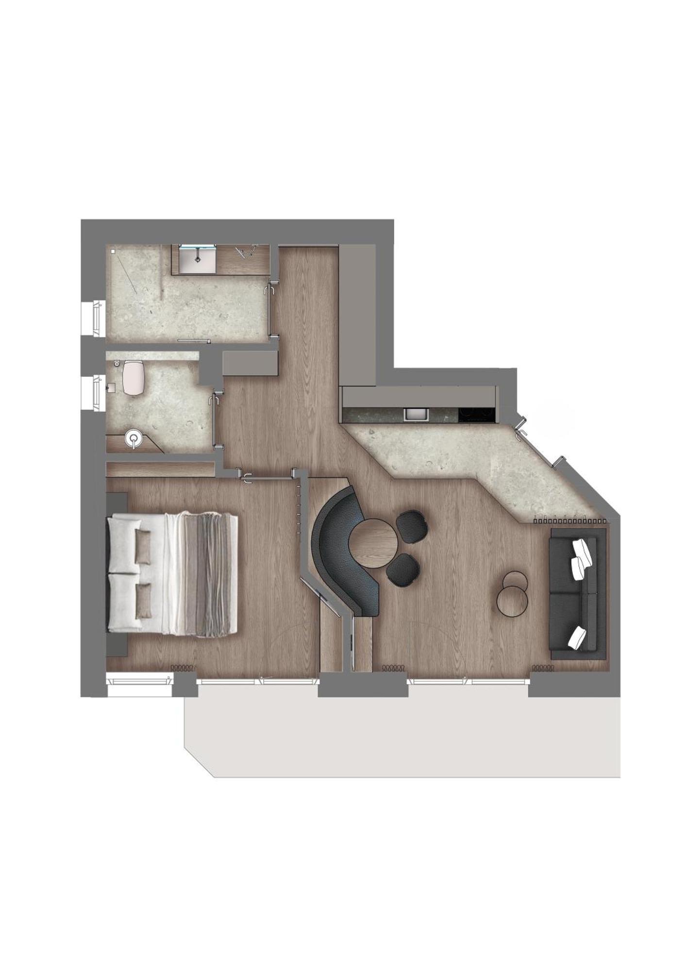 Appartements Aurikel Corso Ischgl Ruang foto